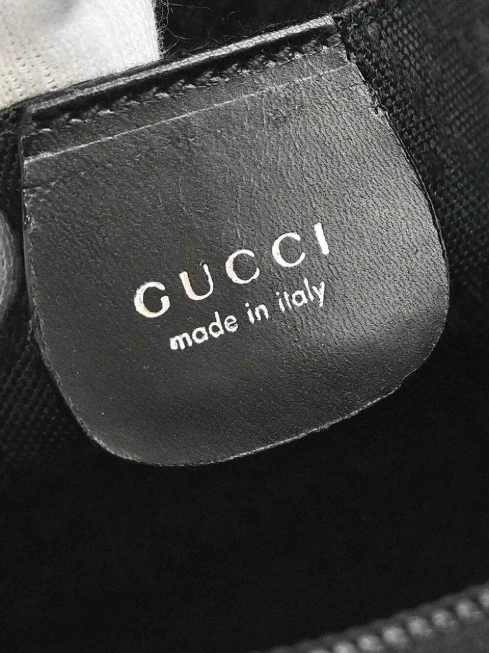 Gucci Black GG Canvas Hobo Bag 0